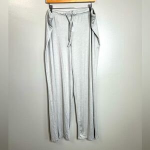 32 Cool sleepwear pants size xxl silver gray loungewear cozy relaxed